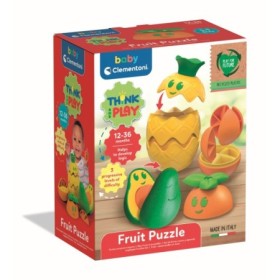 Joc educativ de logica fructe colorate din plastic reciclat